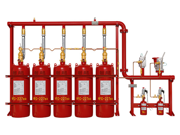 七氟丙烷滅火系統(tǒng)（有管網(wǎng)，4.2MPa）
